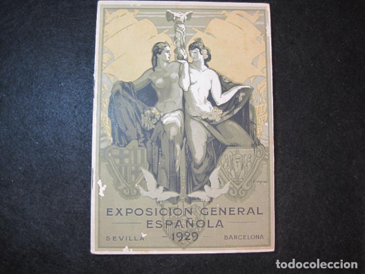 Outros artigos de papel: SEVILLA-BARCELONA-EXPOSICION GENERAL ESPA&Ntilde;OLA 1929-GRAFICAS REUNIDAS-VER FOTOS-(K-3257)