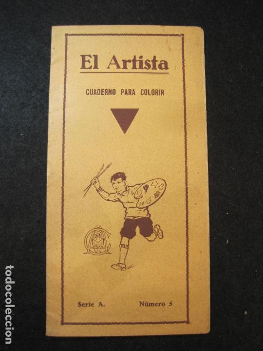 Sammelleidenschaft Andere Papierartikel: EL ARTISTA CUADERNO PARA COLORIR-SERIE A NUMERO 5-VER FOTOS-(K-3286)