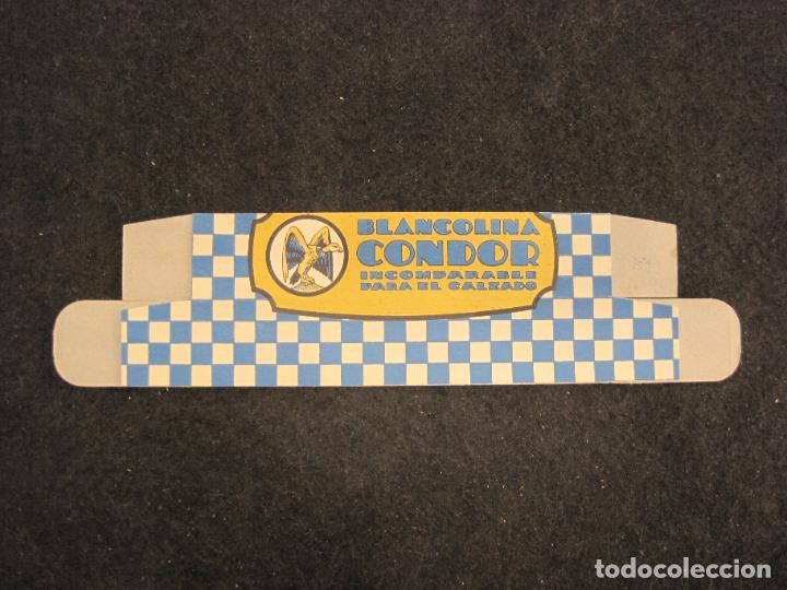 Outros artigos de papel: BLANCOLINA CONDOR-CALZADO-CAJA ANTIGUA-VER FOTOS-(K-3376)