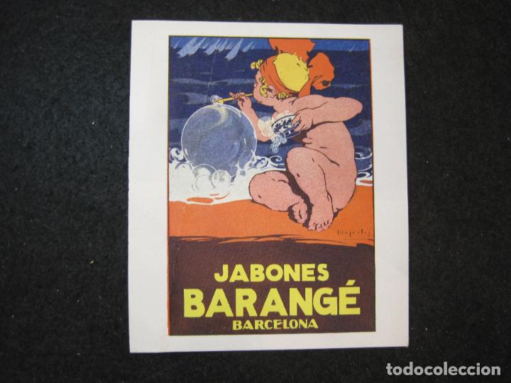 Collectionnisme Papier divers: BARCELONA-JABONES BARANGE-PUBLICIDAD ANTIGUA-VER FOTOS-(K-3381)