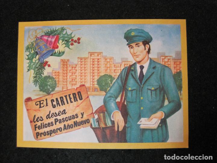 Collectionnisme Papier divers: EL CARTERO-FELICITACION ANTIGUA DE NAVIDAD-VER FOTOS-(81.702)