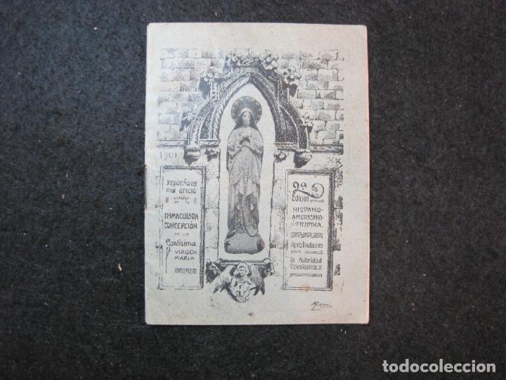 Otros art&iacute;culos de coleccionismo en papel: PEQUE&Ntilde;O OFICIO EN HONOR DE LA INMACULADA CONCEPCION DE LA STMA VIRGEN MARIA-VER FOTOS-(81.712)