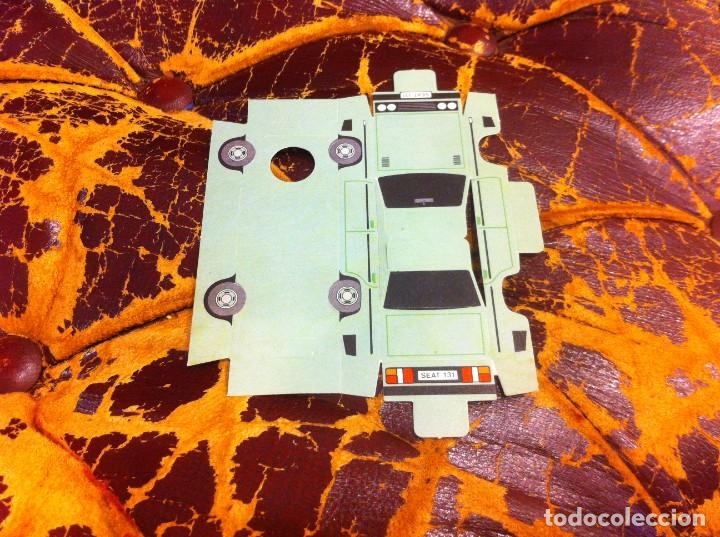 Outros artigos de papel: RECORTABLE. SEAT 131. GRIFOLL, RUBI, BARCELONA. 12,5 X 10CM.