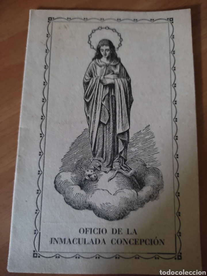 Otros art&iacute;culos de coleccionismo en papel: Mini librito del oficio de la Inmaculada Concepci&oacute;n