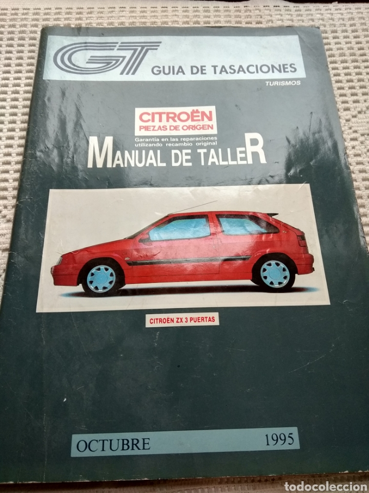 Otros Art&iacute;culos de Coleccionismo en Papel: GUIA DE TASACIONES. NANUAL DE TALLER. CITRO&Euml;N PIEZAS DE ORIGEN .1995