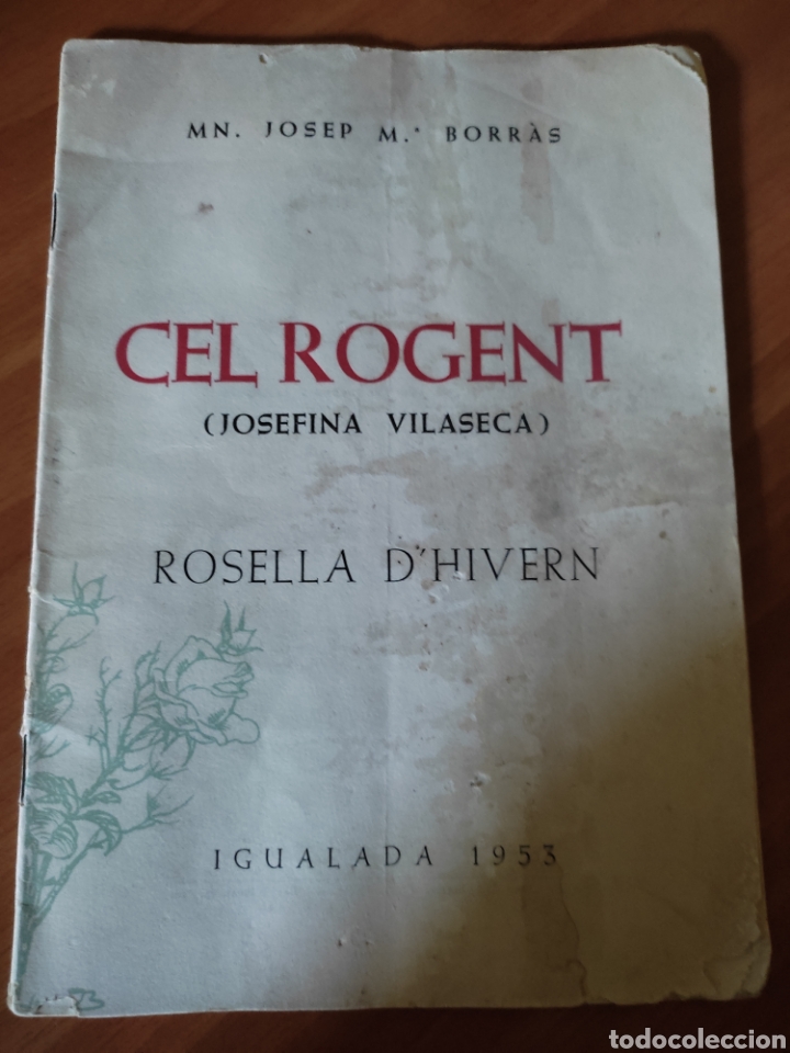 Otros art&iacute;culos de coleccionismo en papel: Librito de poemas y c&aacute;nticos a Josefina Vilaseca cel rogent rosella d'hivern igualada 1953 mn. Borra