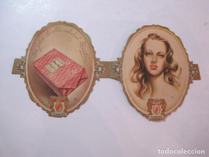 Otros art&iacute;culos de coleccionismo en papel: PUBLICIDAD ANTIGUA TROQUELADA MAQUILLAJE-VER FOTOS-(81.913)