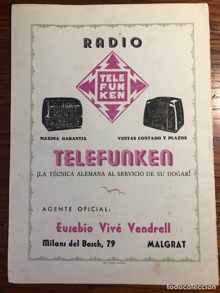 Otros art&iacute;culos de coleccionismo en papel: HOJA DE REVISTA PUBLICIDAD RADIO TELEFUNKEN BICICLETAS MOBYLETTE..