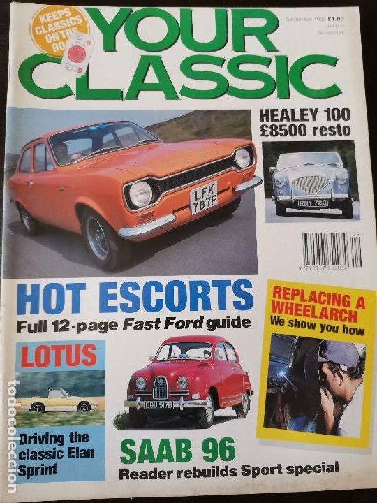 Otros Art&iacute;culos de Coleccionismo en Papel: 1992 REVISTA YOUR CLASSIC - HEALY 100 - FORD ESCORT - SAAB 96 - LOTUS ELAN