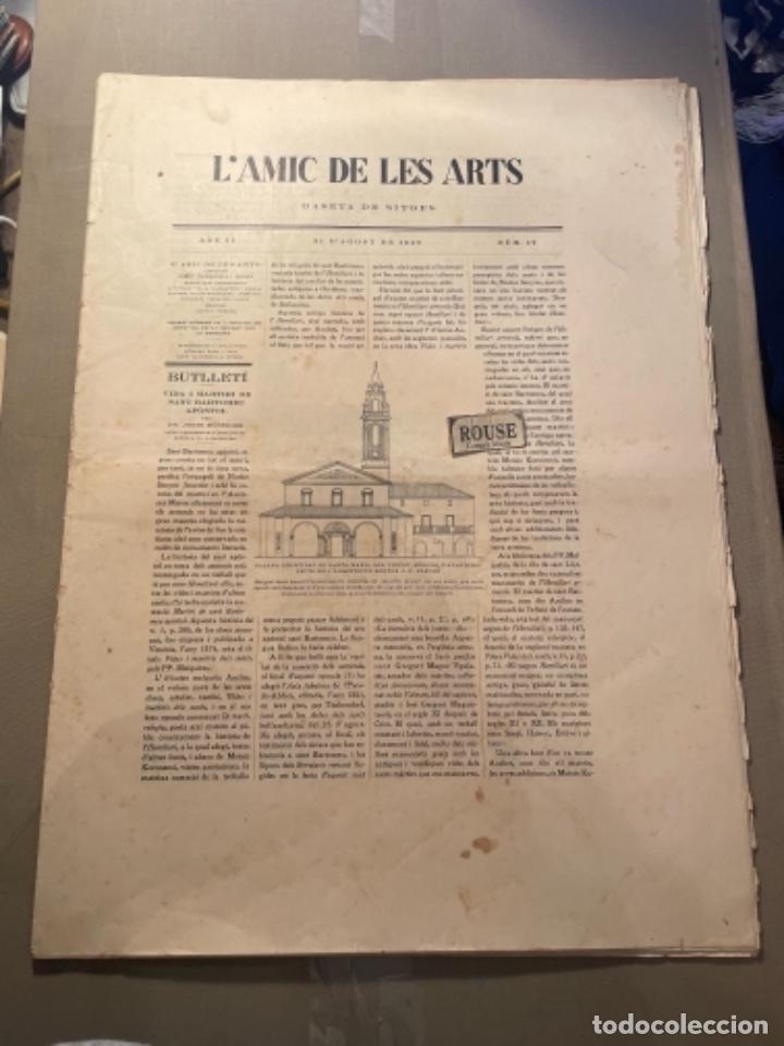 Otros art&iacute;culos de coleccionismo en papel: VANGUADIAS - REVISTA L'AMIC DE LES ARTS - GASETA DE SITGES ANY II N&ordm;17 - 31 D'AGOST 1927 KRTU per J.