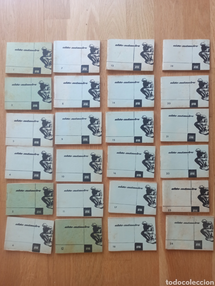 Complemento del curso de Franc&eacute;s de AFHA, AIDE-MEMORIE.