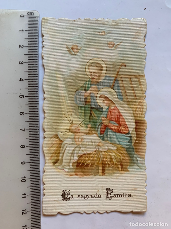 Otros Art&iacute;culos de Coleccionismo en Papel: ESTAMPA TROQUELADA. LA SAGRADA FAMILIA.