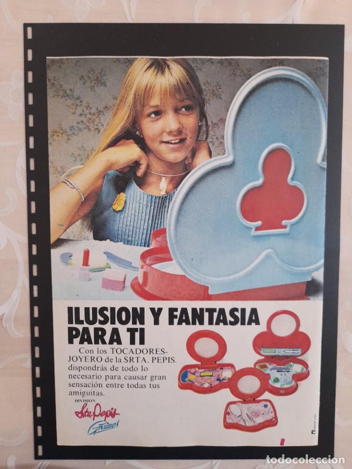 Otros Art&iacute;culos de Coleccionismo en Papel: ANUNCIO PUBLICIDAD A&Ntilde;OS 70 JUGUETES MU&Ntilde;ECAS SRTA PEPIS
