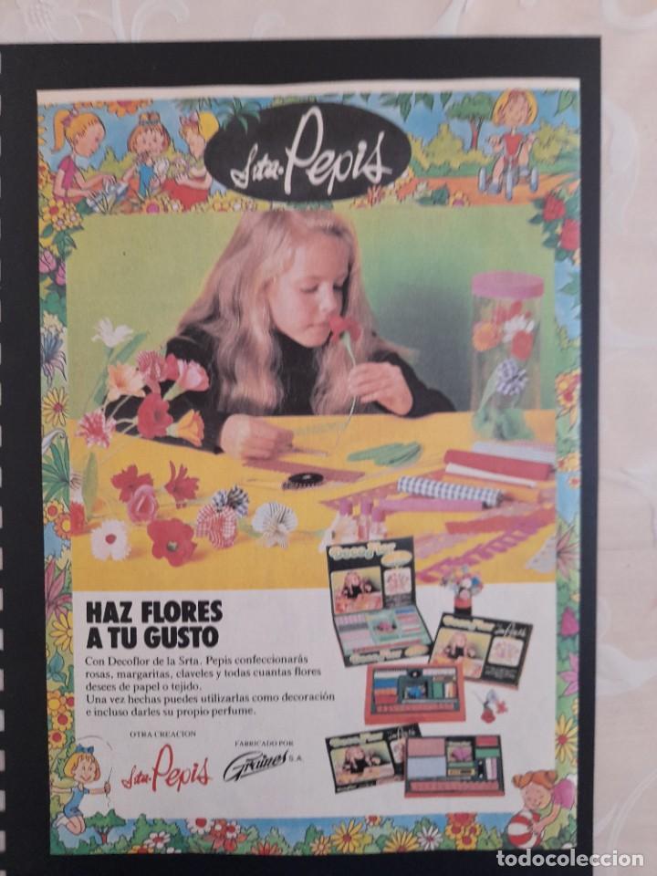Otros Art&iacute;culos de Coleccionismo en Papel: ANUNCIO PUBLICIDAD A&Ntilde;OS 70 JUGUETES MU&Ntilde;ECAS SRTA PEPIS