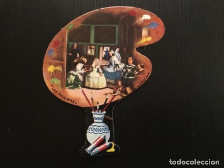 Otros art&iacute;culos de coleccionismo en papel: Abanico Paypay Pai pai antiguo original Las Meninas Velazquez