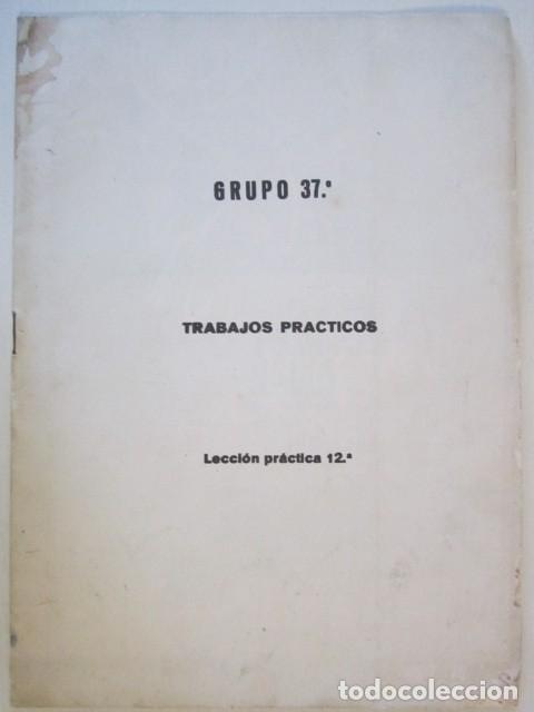 Otros Art&iacute;culos de Coleccionismo en Papel: ANTIGUO LIBRITO SOBRE TRABAJOS PRACTICOS DE RADIO LECCION 37