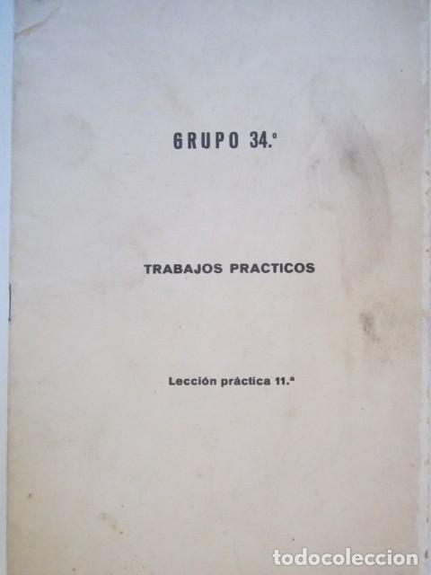Otros Art&iacute;culos de Coleccionismo en Papel: ANTIGUO LIBRITO SOBRE TRABAJOS PRACTICOS DE RADIO LECCION 11
