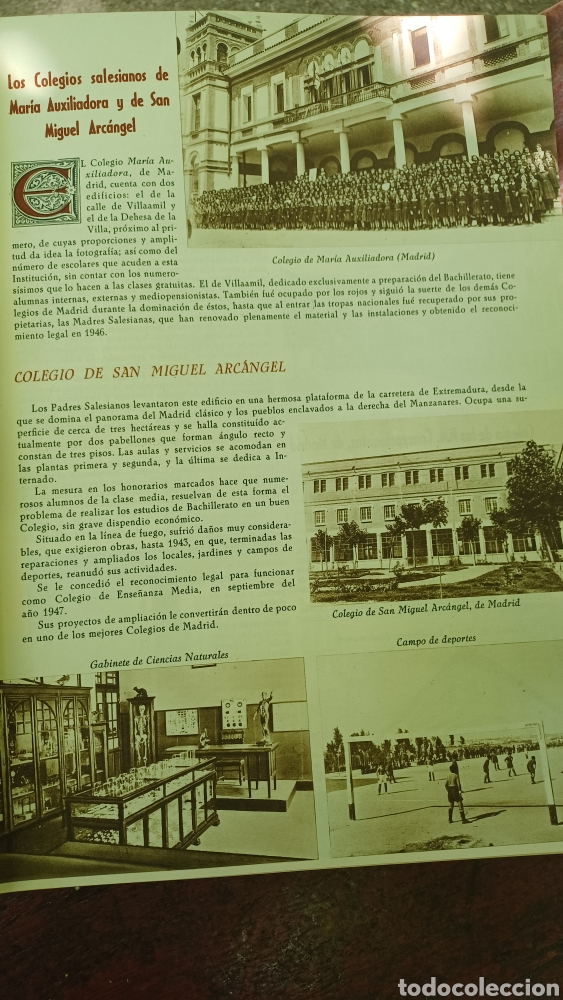 Otros Art&iacute;culos de Coleccionismo en Papel: COLEGIOS SALESIANOS DE MARIA AUXILIADORA Y DE SAN MIGUEL ARC&Aacute;NGEL DE MADRID. A&Ntilde;OS 40 . 4 FOTOS