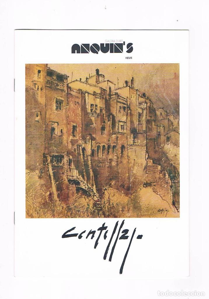 Outros artigos de papel: Folleto exposicion pintura exposicio Centellas galeria d art anquin s 1995 **