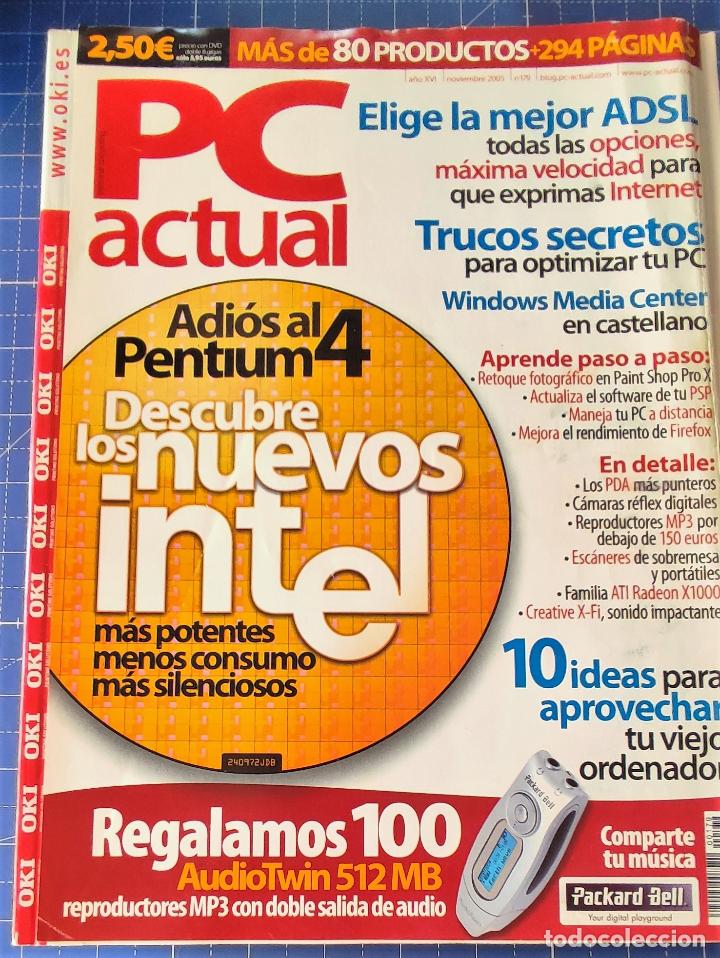 Outros artigos de papel: REVISTA PC ACTUAL N&ordm; 179 - NOV. 2005 - BUEN ESTADO