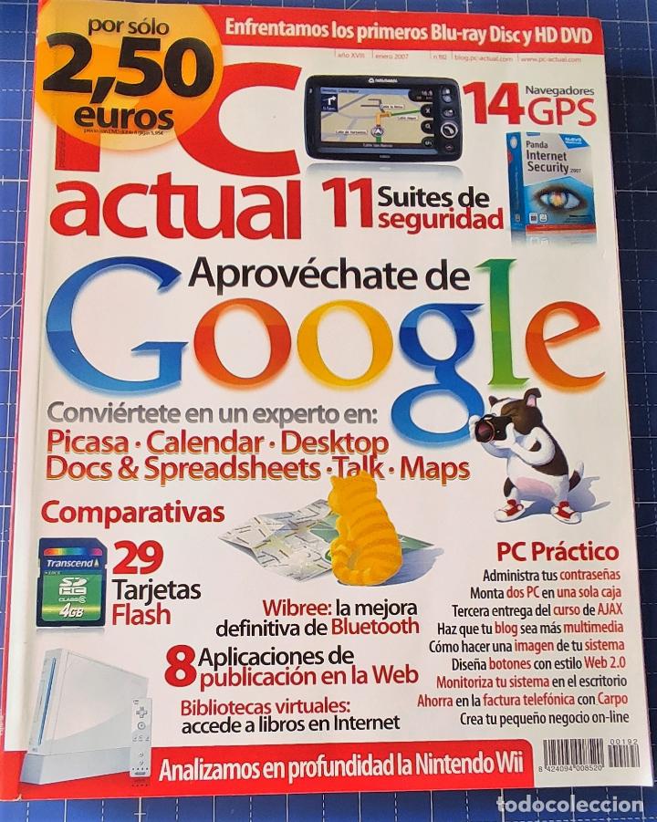 Outros artigos de papel: REVISTA PC ACTUAL N&ordm; 192 ENE. 2007 - BUEN ESTADO
