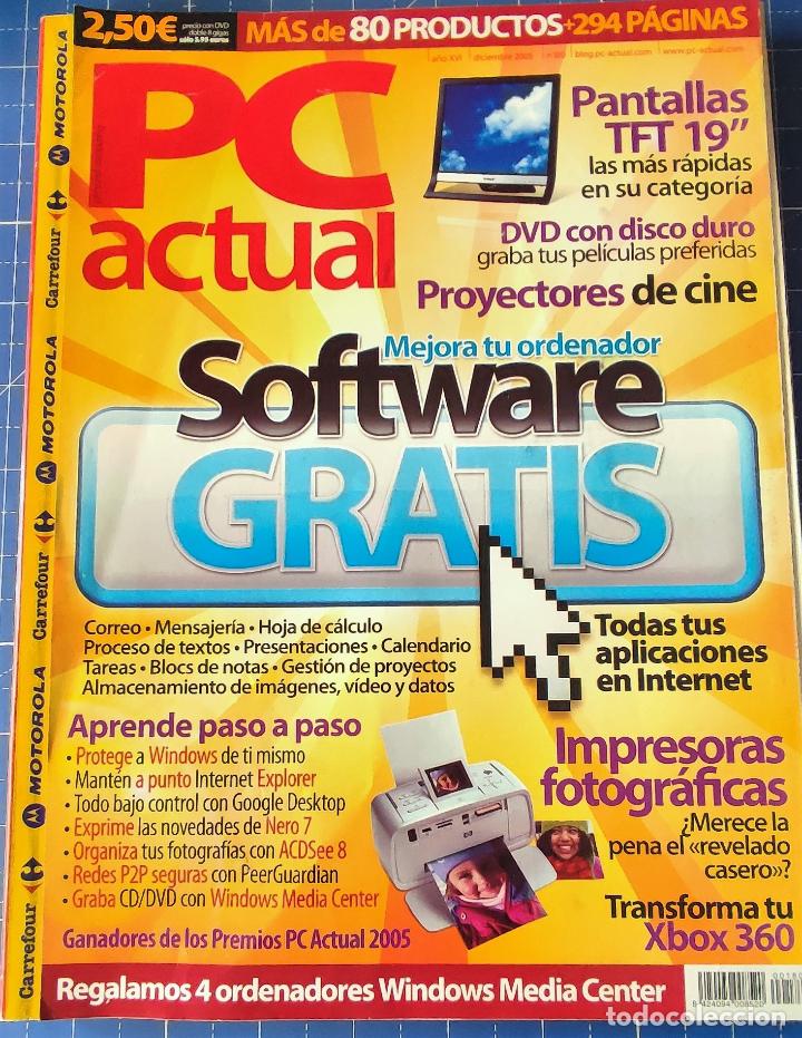 Outros artigos de papel: REVISTA PC ACTUAL N&ordm; 180 DICIEMBRE 2005 - BUEN ESTADO
