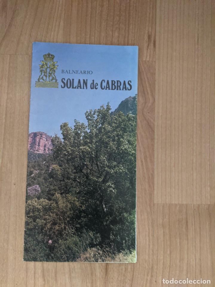 Outros artigos de papel: FOLLETO SOLAN DE CABRAS