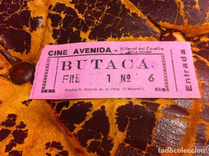 Paper Collecting Others: ENTRADA DE CINE (CINE AVENIDA, FERROL) 1980