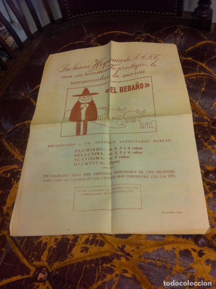 Outros artigos de papel: HOJA DOS CARAS (LANAS HISPANIA RECOMIENDA LA MARCA EL REBA&Ntilde;O) REVERSO: C&Oacute;MIC PEDRUCHO...