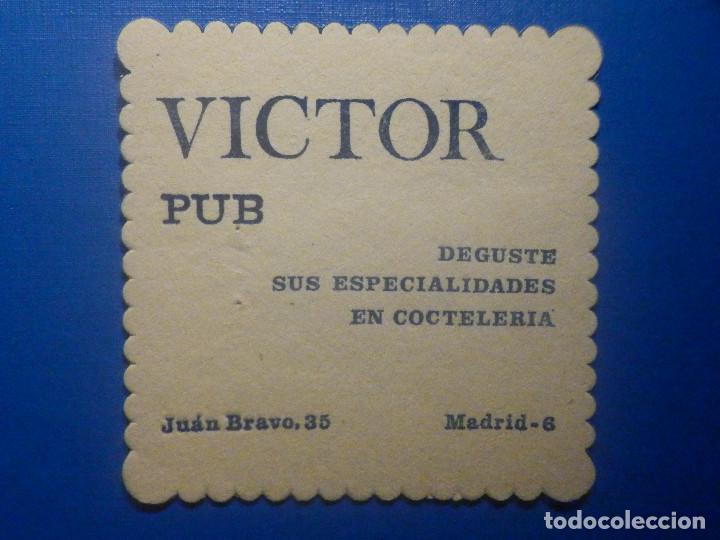 Paper Collecting Others: Posavasos Pubs y Discotecas - Victor Pub - Juan Bravo, 35 - Madrid 6