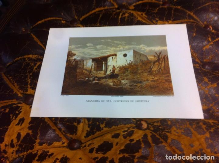 Outros artigos de papel: L&Aacute;MINA DE LAS ANTIGUAS PITIUSAS DE EL ARCHIDUQUE LUIS SALVADOR DE AUSTRIA. ... GERTRUDIS DE FRUITERA