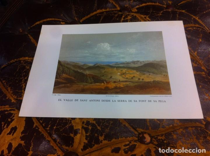 Outros artigos de papel: L&Aacute;MINA DE LAS ANTIGUAS PITIUSAS DE EL ARCHIDUQUE LUIS SALVADOR DE AUSTRIA. VALLE DE SANT ANTONI...