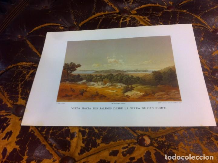 Outros artigos de papel: L&Aacute;MINA DE LAS ANTIGUAS PITIUSAS DE EL ARCHIDUQUE LUIS SALVADOR DE AUSTRIA. SERRA DE CAN XUMEU