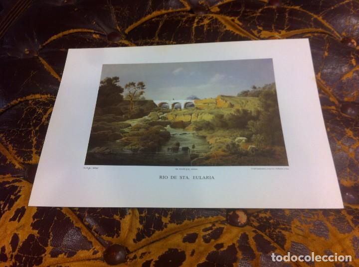 Outros artigos de papel: L&Aacute;MINA DE LAS ANTIGUAS PITIUSAS DE EL ARCHIDUQUE LUIS SALVADOR DE AUSTRIA. R&Iacute;O DE STA. EULARIA