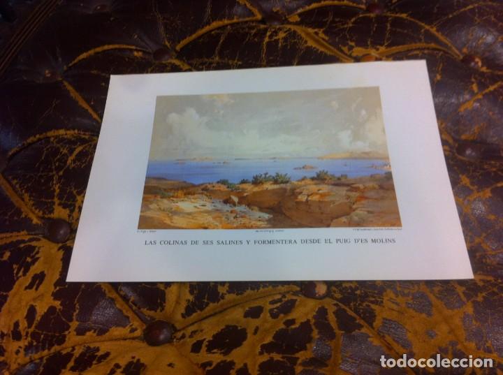 Paper Collecting Others: L&Aacute;MINA DE LAS ANTIGUAS PITIUSAS DE EL ARCHIDUQUE LUIS SALVADOR DE AUSTRIA. COLINAS DE SES SALINES...