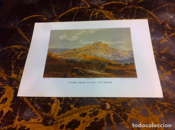 Paper Collecting Others: L&Aacute;MINA DE LAS ANTIGUAS PITIUSAS DE EL ARCHIDUQUE LUIS SALVADOR DE AUSTRIA. EIVISSA DESDE EL PUIG...