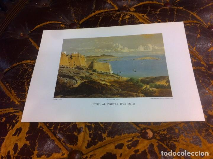 Outros artigos de papel: L&Aacute;MINA DE LAS ANTIGUAS PITIUSAS DE EL ARCHIDUQUE LUIS SALVADOR DE AUSTRIA. ...PORTAL D'ES SOTO