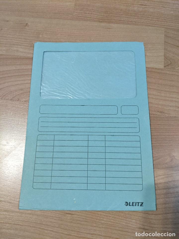 Sammelleidenschaft Andere Papierartikel: CARPETILLA CON VENTANA LEITZ