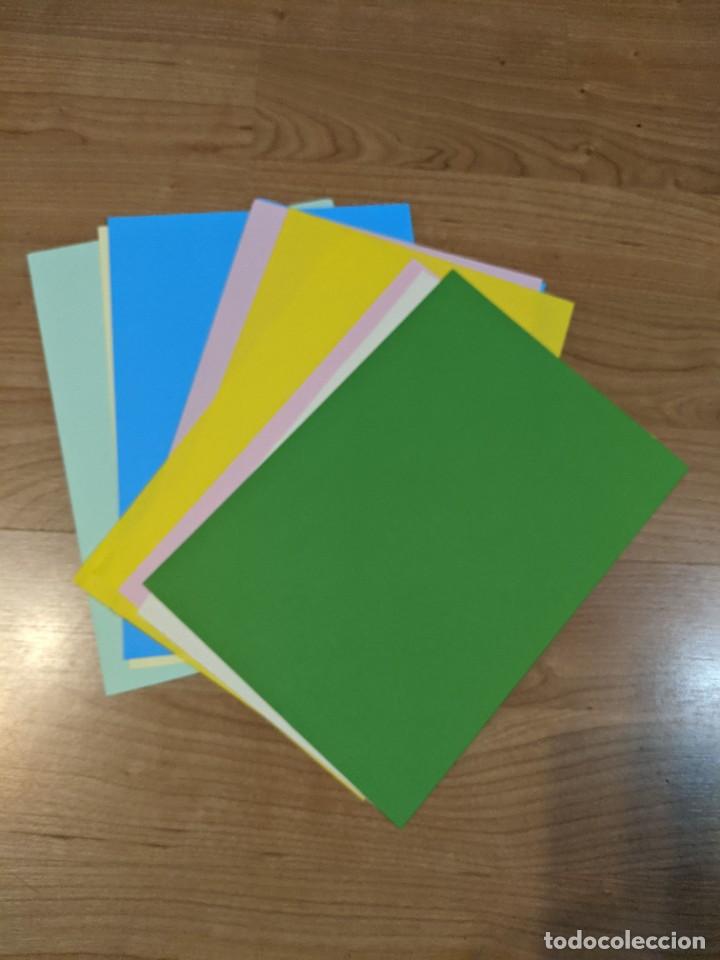 Sammelleidenschaft Andere Papierartikel: 18 HOJAS PAPEL DIN A4 COLORES