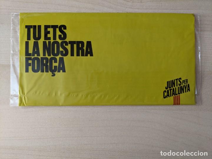 Collectionnisme Papier divers: PROPAGANDA ELECTORAL &rdquo;JUNTS PER CATALUNYA: TU ETS LA NOSTRA FOR&Ccedil;A&rdquo;