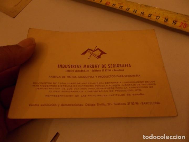 Paper Collecting Others: ANTIGUA ETIQUETA DE INDUSTRIAS MARBAY, FABRICA DE TINTAS