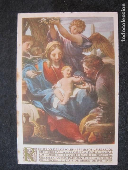Otros Art&iacute;culos de Coleccionismo en Papel: RECUERDOS DE LOS SOLEMNES CULTOS CELEBRADOS EN HONOR DE LA SAGRADA FAMILIA-VER FOTOS-(82.876)
