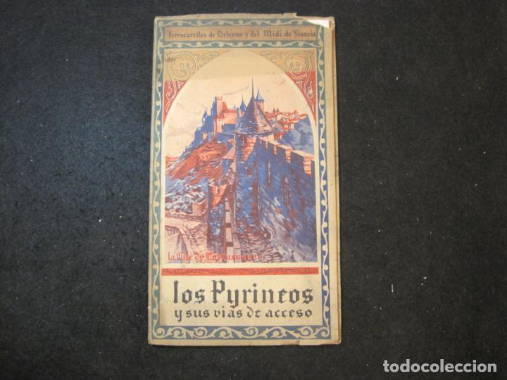 Paper Collecting Others: FERROCARRILES DE ORLEANS Y DEL MIDI DE FRANCIA-LOS PIRINEOS Y SUS VIAS DE ACCESO-VER FOTOS-(K-3837)