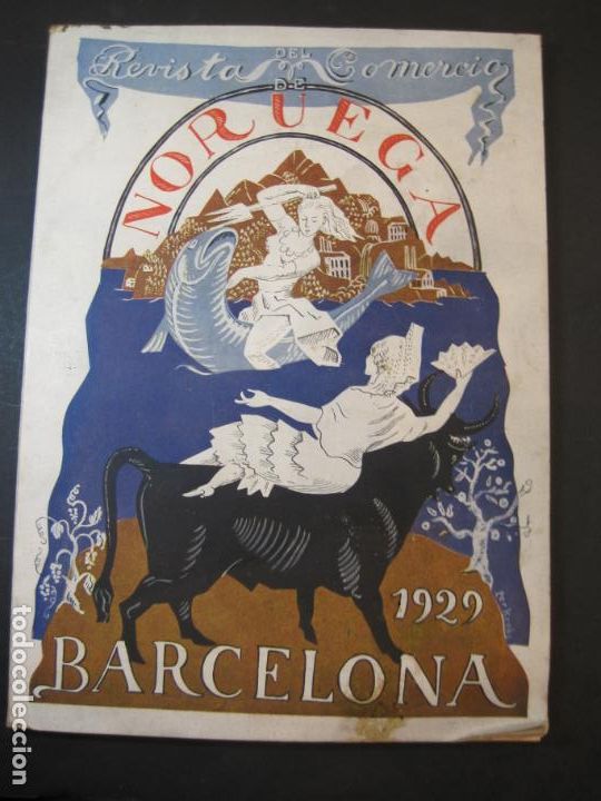 Paper Collecting Others: NORUEGA - REVISTA DEL COMERCIO - EXPOSICION BARCELONA A&Ntilde;O 1929 -VER FOTOS-(V-22.892)