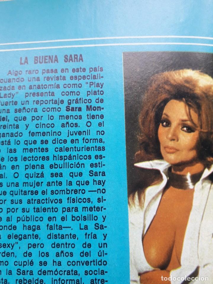 Otros art&iacute;culos de coleccionismo en papel: SARA MONTIEL SEXI. RECORTE CAMBIO 16. JULIO 1975