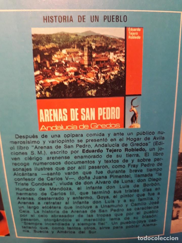 Otros Art&iacute;culos de Coleccionismo en Papel: PRESENTACION DEL LIBRO ARENAS DE SAN PEDRO, ANDALUCIA EN GREDOS. RECORTE DE CAMBIO 16. JUNIO 1975