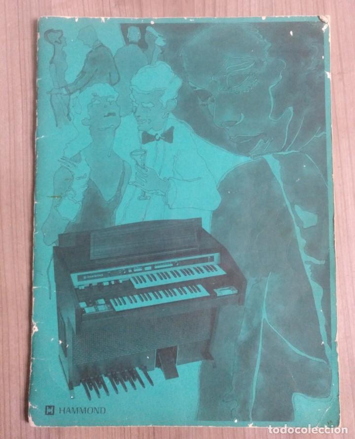 Otros art&iacute;culos de coleccionismo en papel: Musica, folleto, libro instrucciones explicativo organo Hammond serie 7000