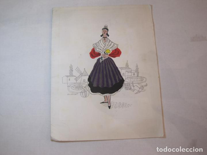 Collectionnisme Papier divers: AIR FRANCE-CARTA MENU ANTIGUO-AVION-VER FOTOS-(V-22.897)