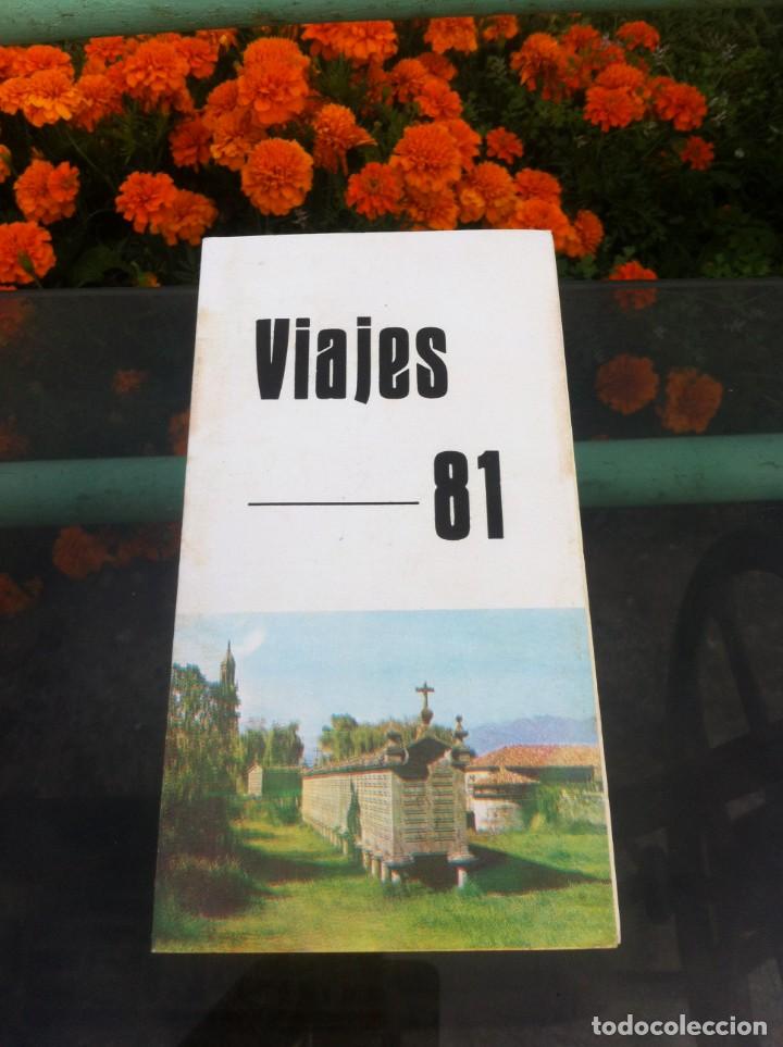 Outros artigos de papel: VIAJES 81. SEMANA SANTA. COMBINADO ANDALUC&Iacute;A-ALGARVE, ETC. AUTOCARES BALEA, PONTEVEDRA. VIAJES AZOR