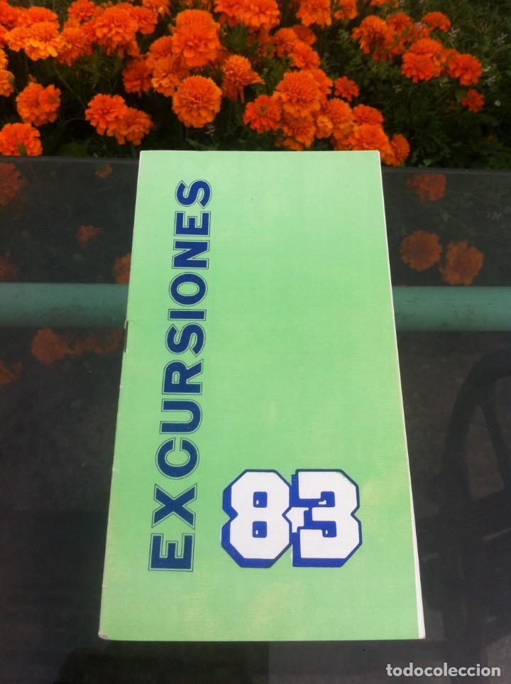 Outros artigos de papel: EXCURSIONES 83. ALGARVE-T&Aacute;NGER, ETC. AUTOCARES BALEA, PONTEVEDRA. VIAJES AZOR